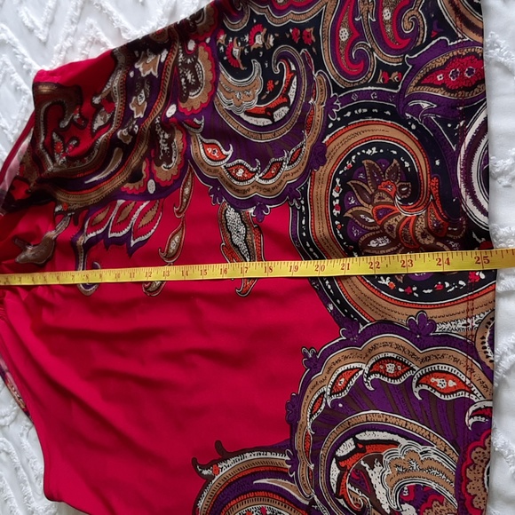 Le Chateau Jewel Toned Multi Colours medium halter top , - Picture 4 of 9